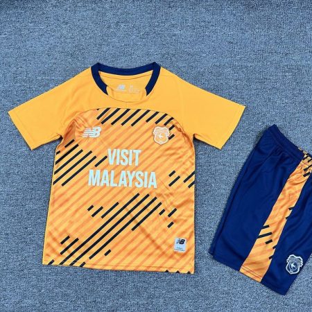 25/26 Cardiff City Second Away Football Shirt Kids Size Suit