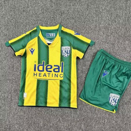 25/26 West Bromwich Albion Away Football Shirt Kids Size Suit
