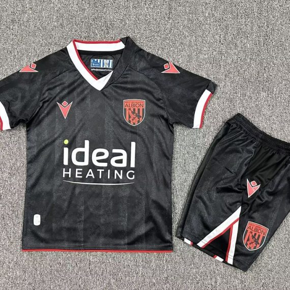 25/26 West Bromwich Albion Second Away Football Shirt Kids Size Suit