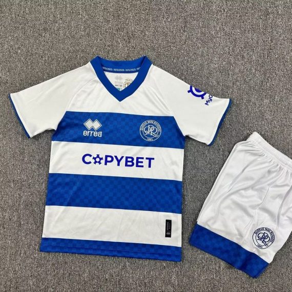 25/26 Queens Park Rangers Home Football Shirt Kids Size Suit
