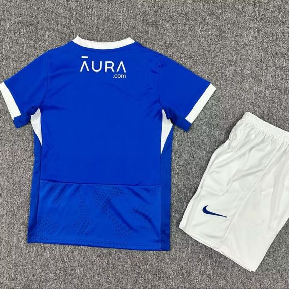25/26 Portsmouth Home Football Shirt Kids Size Suit