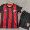 25/26 Bournemouth Home Football Shirt Kids Size Suit