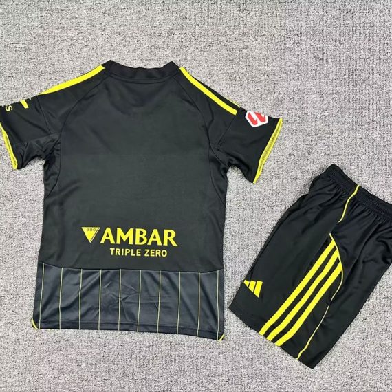 25/26 Zaragoza Away Football Shirt Kids Size Suit