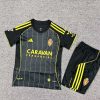 25/26 Zaragoza Away Football Shirt Kids Size Suit