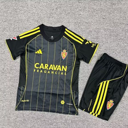 25/26 Zaragoza Away Football Shirt Kids Size Suit
