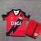 25/26 Rayo Vallecano Second Away Football Shirt Kids Size Suit