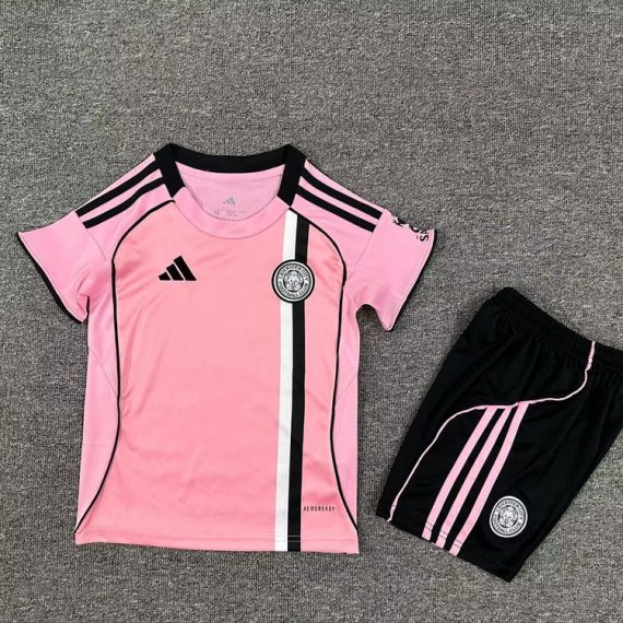 25/26 Leicester City Second Away Football Shirt Kids Size Suit