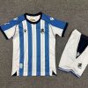 25/26 Real Sociedad Home Football Shirt Kids Size Suit