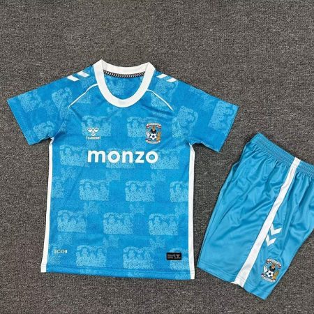 25/26 Coventry City Home Football Shirt Kids Size Suit