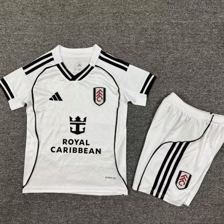 25/26 Fulham Home Football Shirt Kids Size Suit