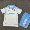 25/26 Zaragoza Home Football Shirt Kids Size Suit