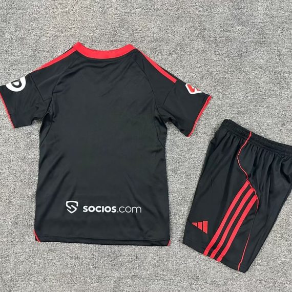 25/26 Sevilla Second Away Football Shirt Kids Size Suit