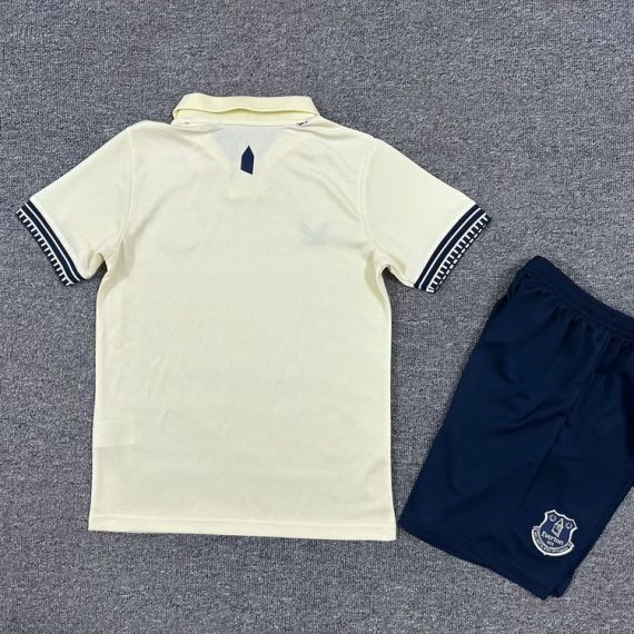 25/26 Everton Away Football Shirt Kids Size Suit