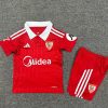 25/26 Sevilla Away Football Shirt Kids Size Suit