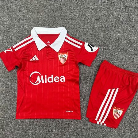 25/26 Sevilla Away Football Shirt Kids Size Suit