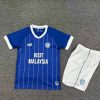 25/26 Cardiff City Home Football Shirt Kids Size Suit