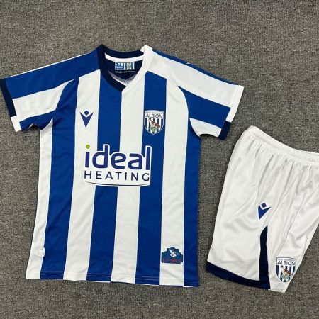 25/26 West Bromwich Albion Home Football Shirt Kids Size Suit