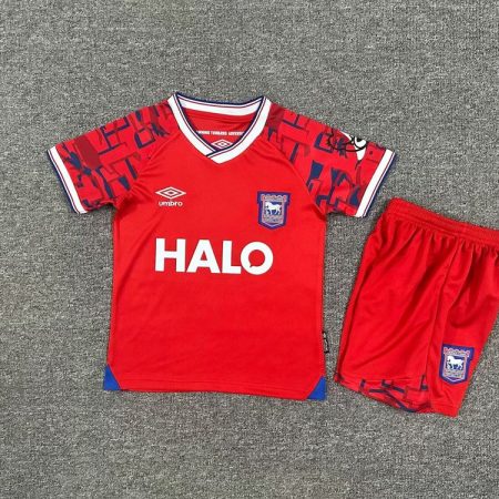 25/26 Ipswich Town Away Football Shirt Kids Size Suit