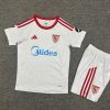 25/26 Sevilla Home Football Shirt Kids Size Suit