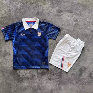 26/27 France Home Football Shirt Kids Size Suit