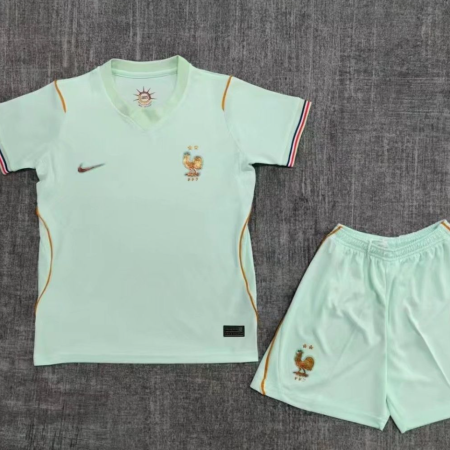 26/27 France Away Football Shirt Kids Size Suit