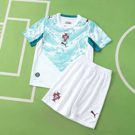 26/27 Portugal Away Football Shirt Kids Size Suit