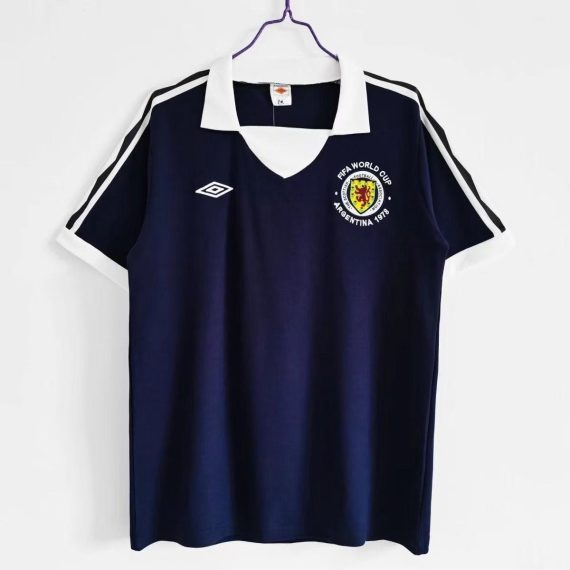 1978 Retro Scotland Home Football Shirt