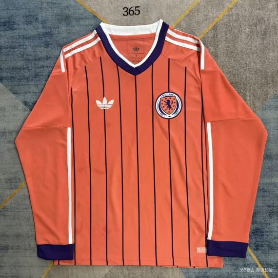 26/27 Long Sleeve Scotland Away Football Shirt