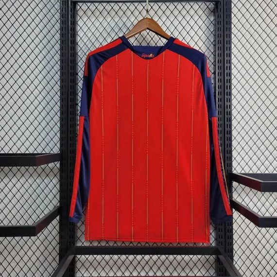 26/27 Long Sleeve Spain Home Football Shirt
