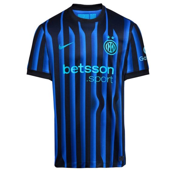 25/26 Player Version Inter Milan #6 Double Home Football Shirt