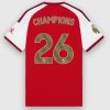 25/26 Arsenal Champions #26 Home Football Shirt