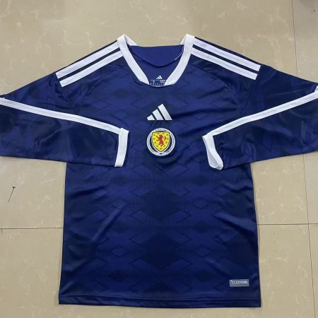 26/27 Long Sleeve Scotland Home Football Shirt